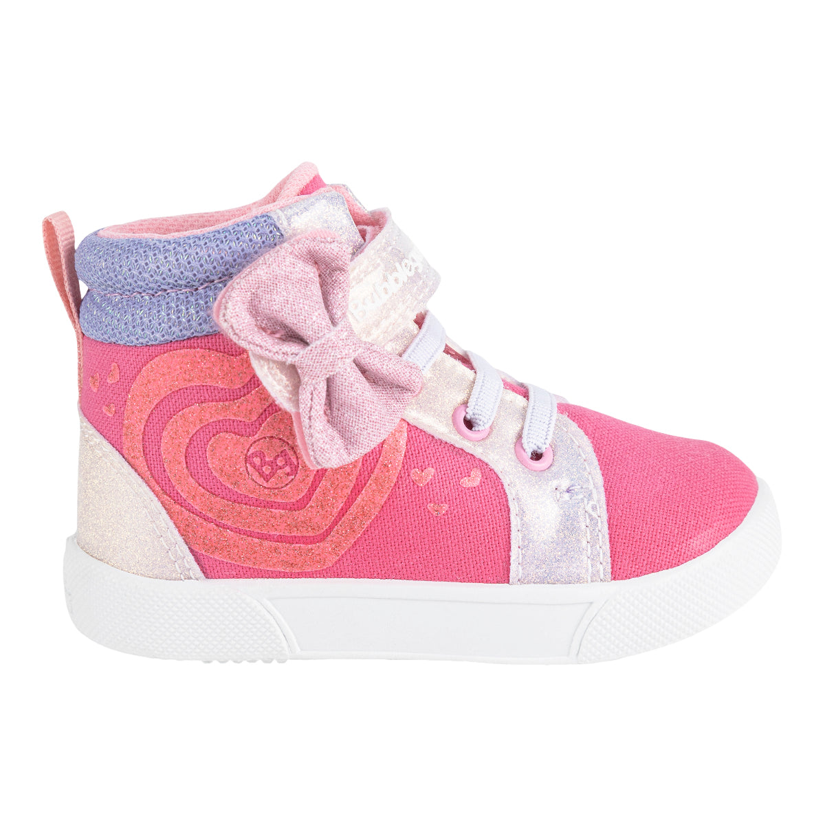 Tenis Bubble Gummers Para Niña Corazón y Moño 09483