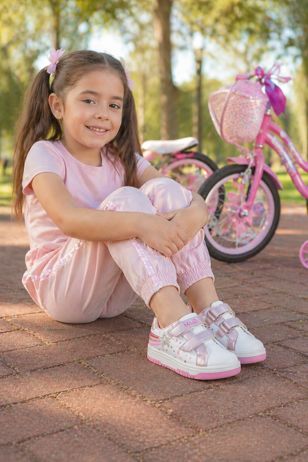 Tenis Casual Estrellas Para Niña Blasito 08555