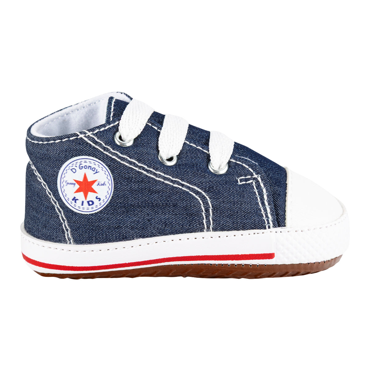 Tenis Casual Mezclilla Para Bebé Gonay Kids 05824