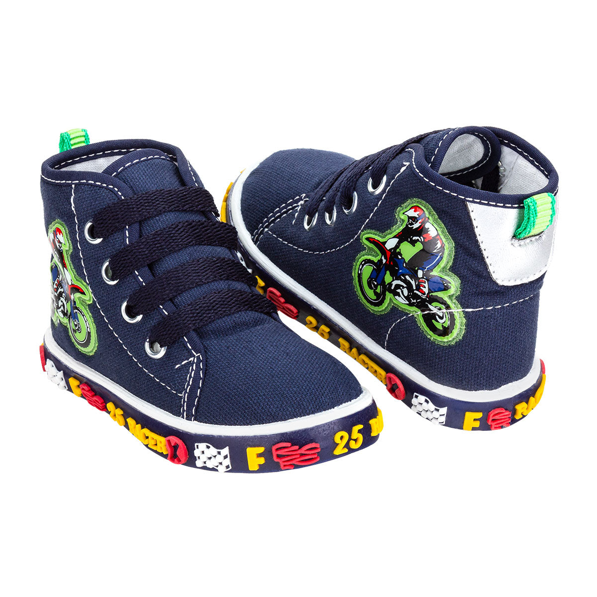 Tenis Casual Motociclista Para Bebé Gonay Kids 02189