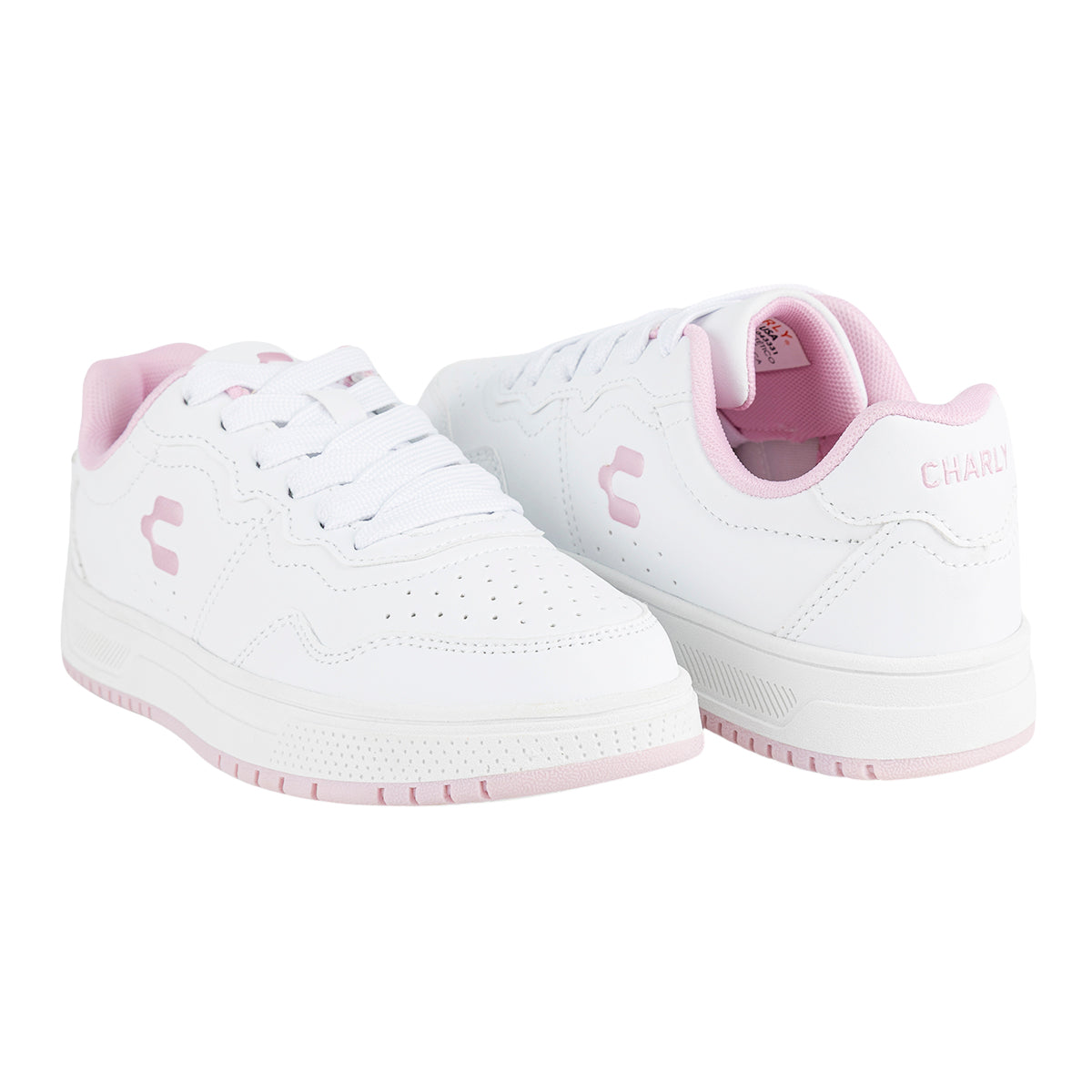 Tenis Charly Para Mujer Urbanos Rosa Pastel 09898 Charly Tenis Charly Calzado con Estilo en México