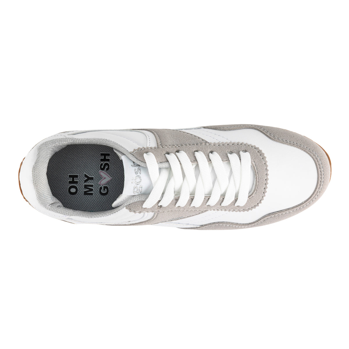 Tenis Detalle Gamuza Para Mujer Gosh 08700
