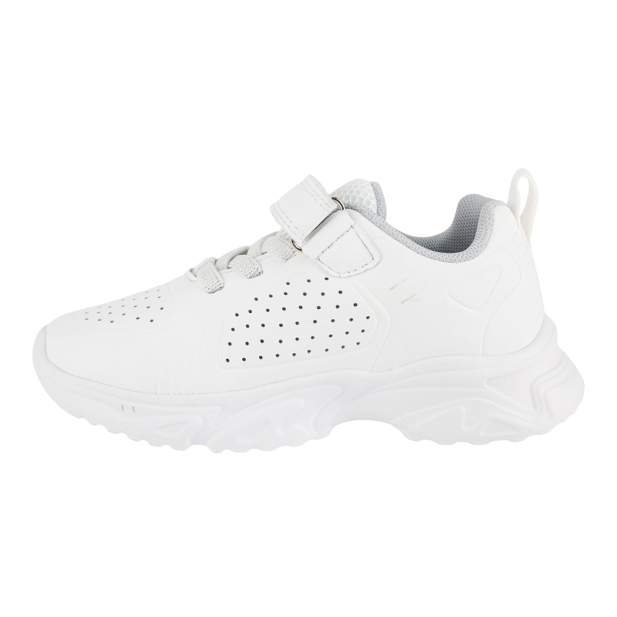 Tenis Escolar Blanco Para Niño Karsten 09420