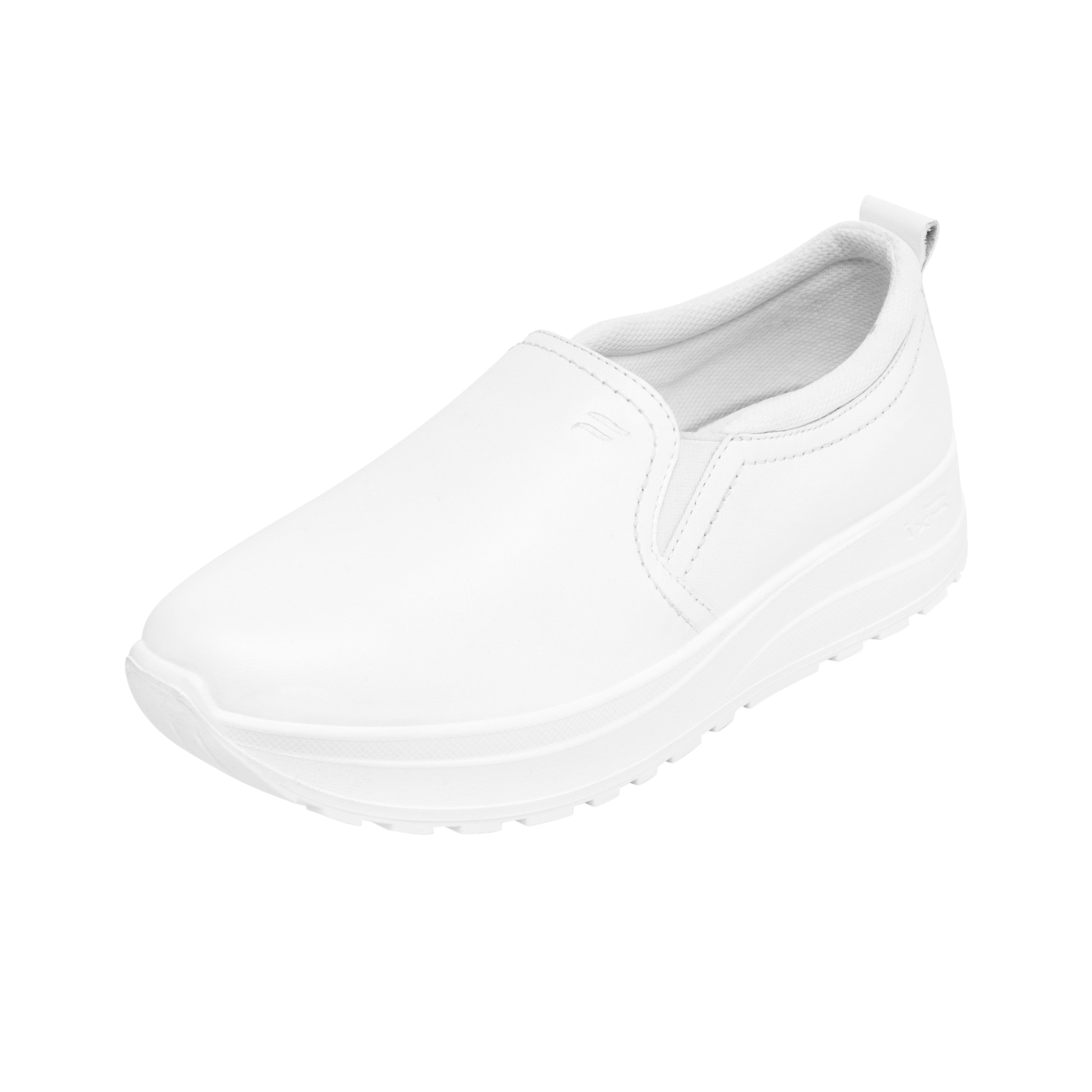 Tenis Flexi Blancos Para Mujer Slip On 04246