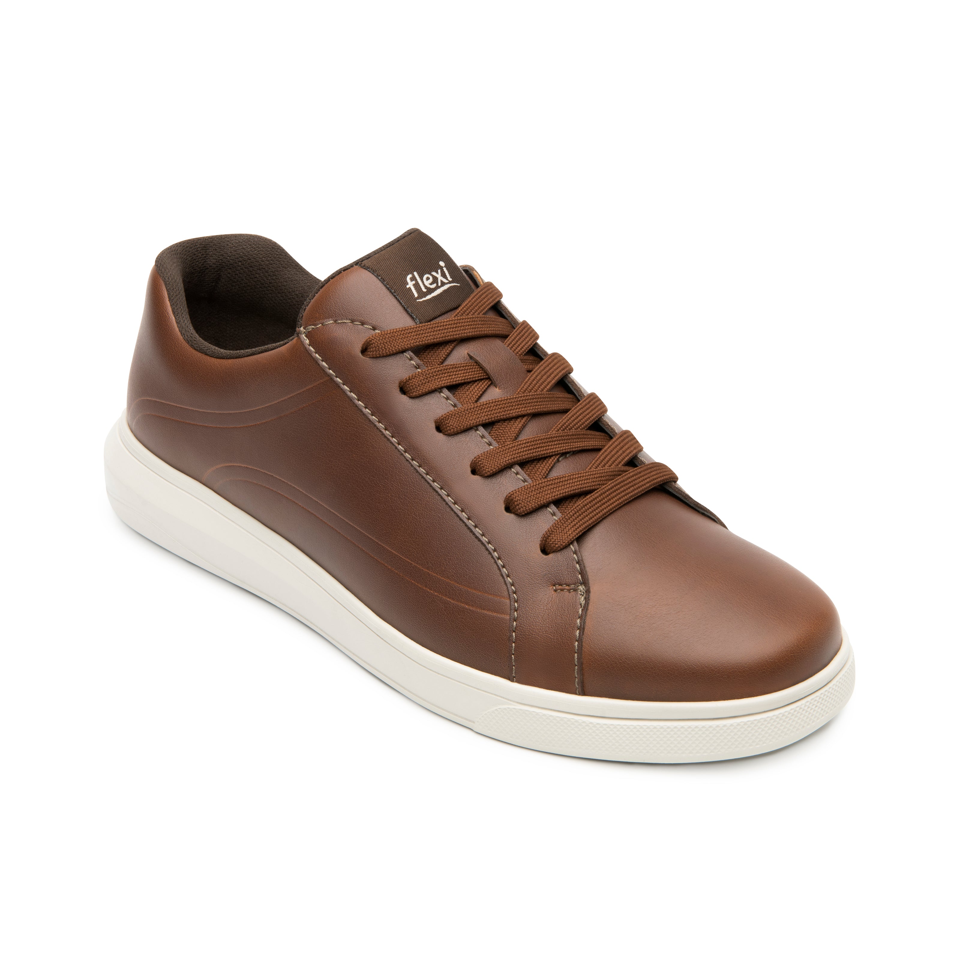 Tenis Flexi Para Hombre Casual Suela Extra Ligera 04733 - Tres Reyes Zapaterías - México