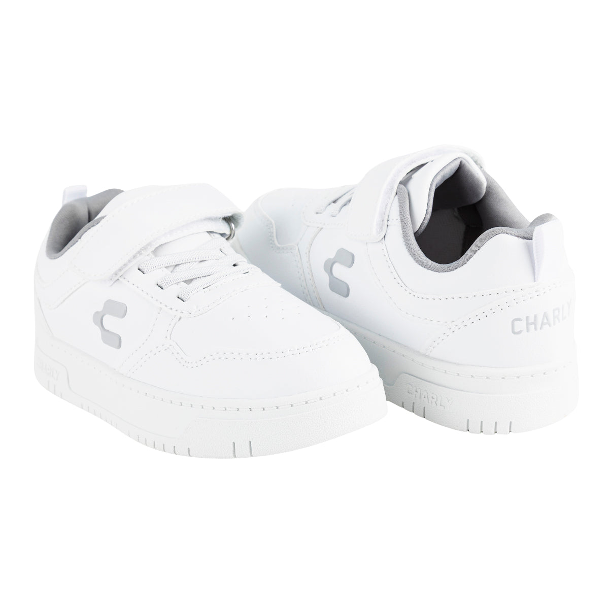Tenis Grand Escolar Blanco Niño Charly 08282-83