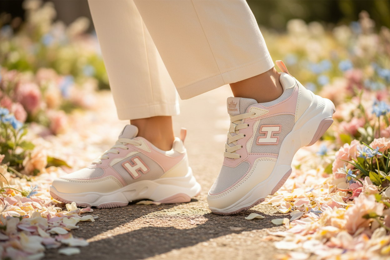 Tenis Happy Shoes Para Mujer Tipo Chunky Casual 09091