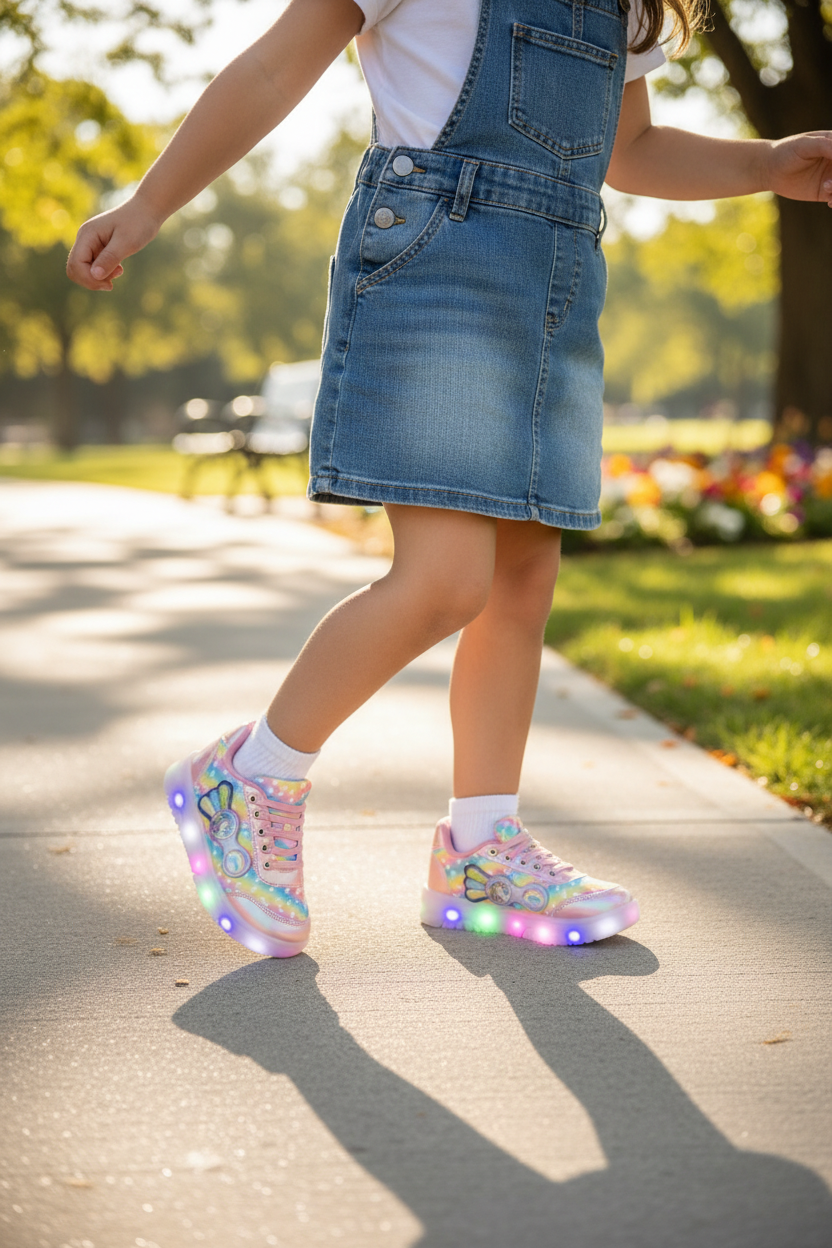 Tenis Happy Shoes Para Niña Unicornio Mágico 09063