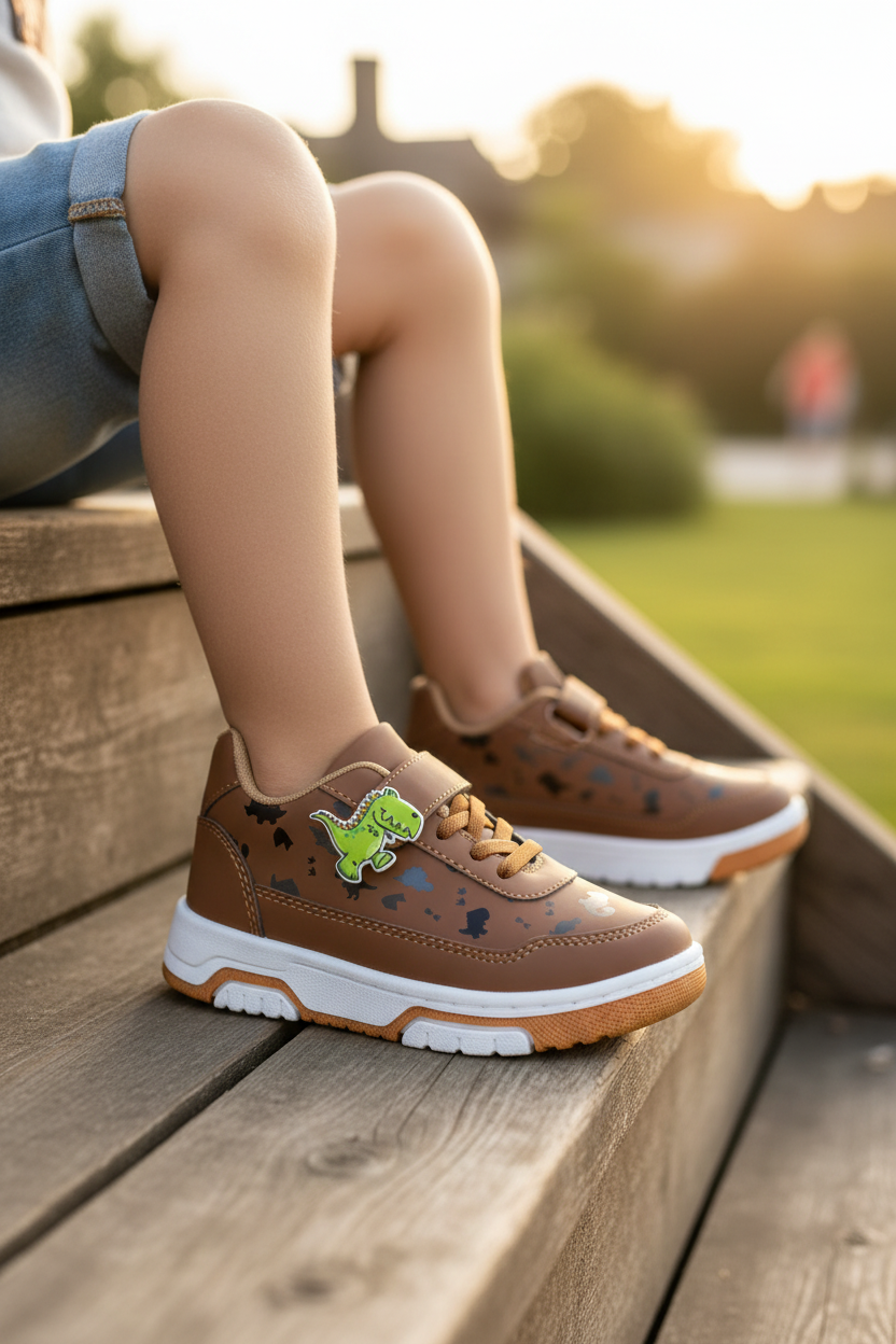 Tenis Happy Shoes Para Niño Rex Dinosaurio 09077