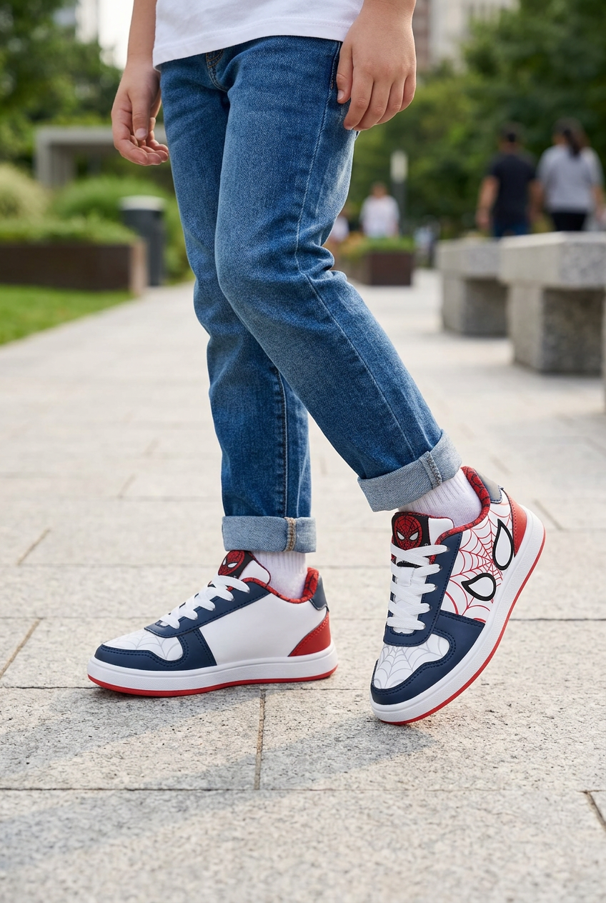 Tenis Urbanos Spider-Man Para Niño Kings Lu 09511 Kings Lu Tenis Kings Lu Calzado con Estilo en México