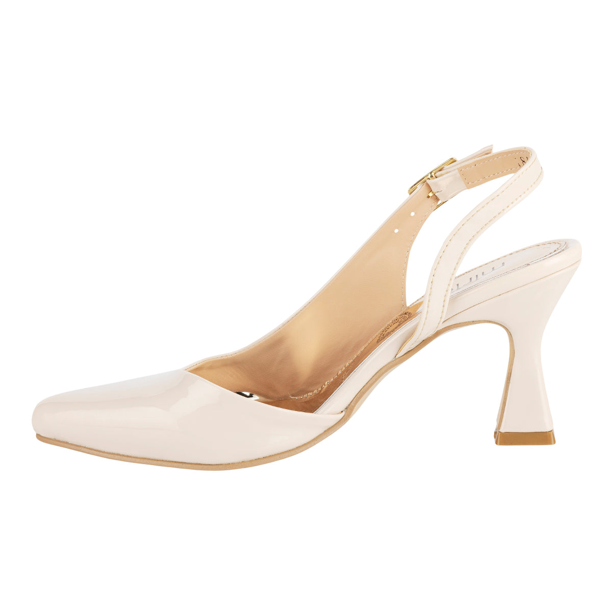 Zapatilla Destalonada En Charol Para Mujer Fiesta Graduación Mirlo 08990