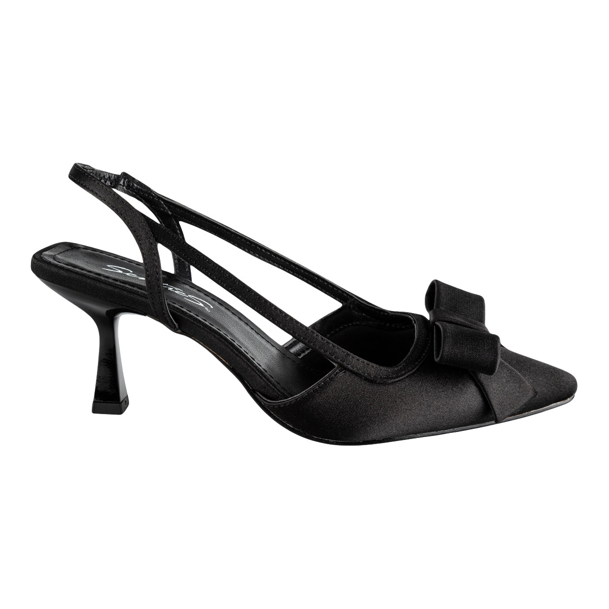 Zapatilla Fiesta Graduación Tacón Slingback Para Mujer Senties 08333