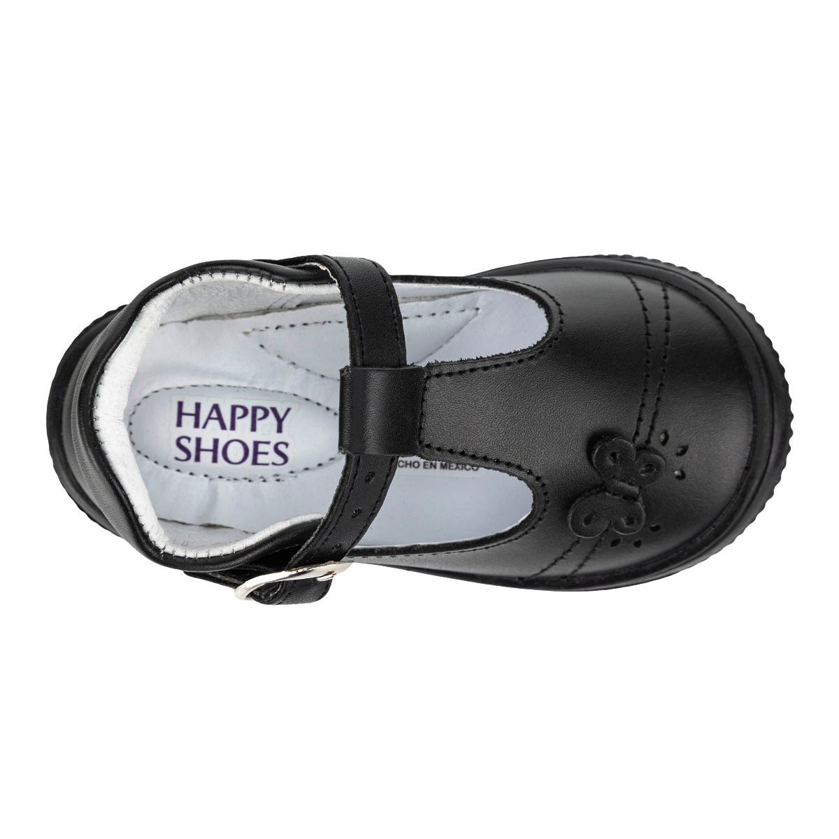 Zapato Botita Happy Shoes Mariposa Para Niña 09204