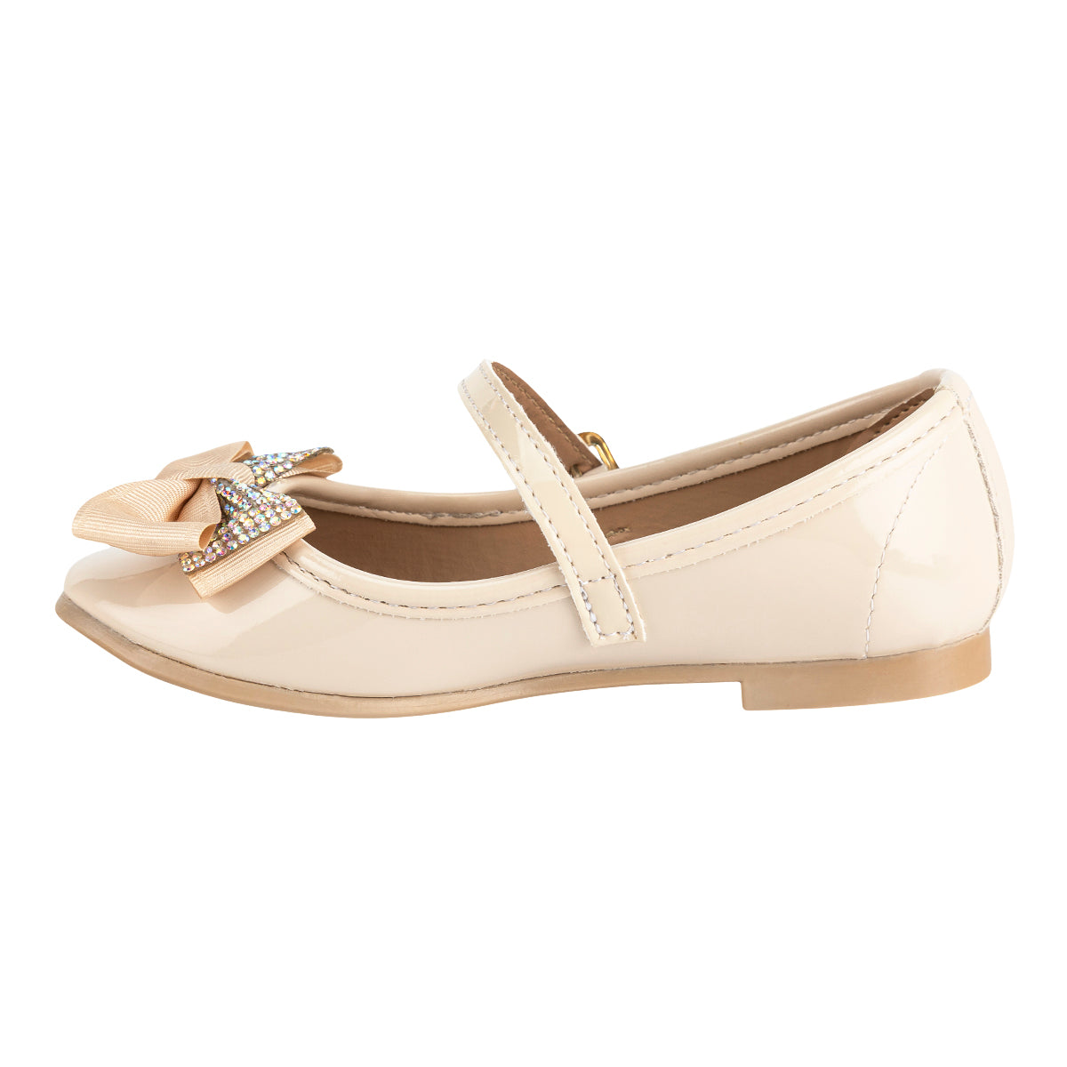 Zapato Charol Balerina Para Niña Karlita 08995