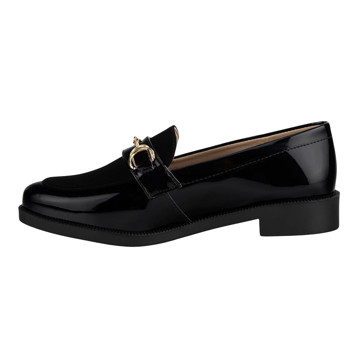 Zapato Charol Mocasín Para Mujer Happy Shoes 08900