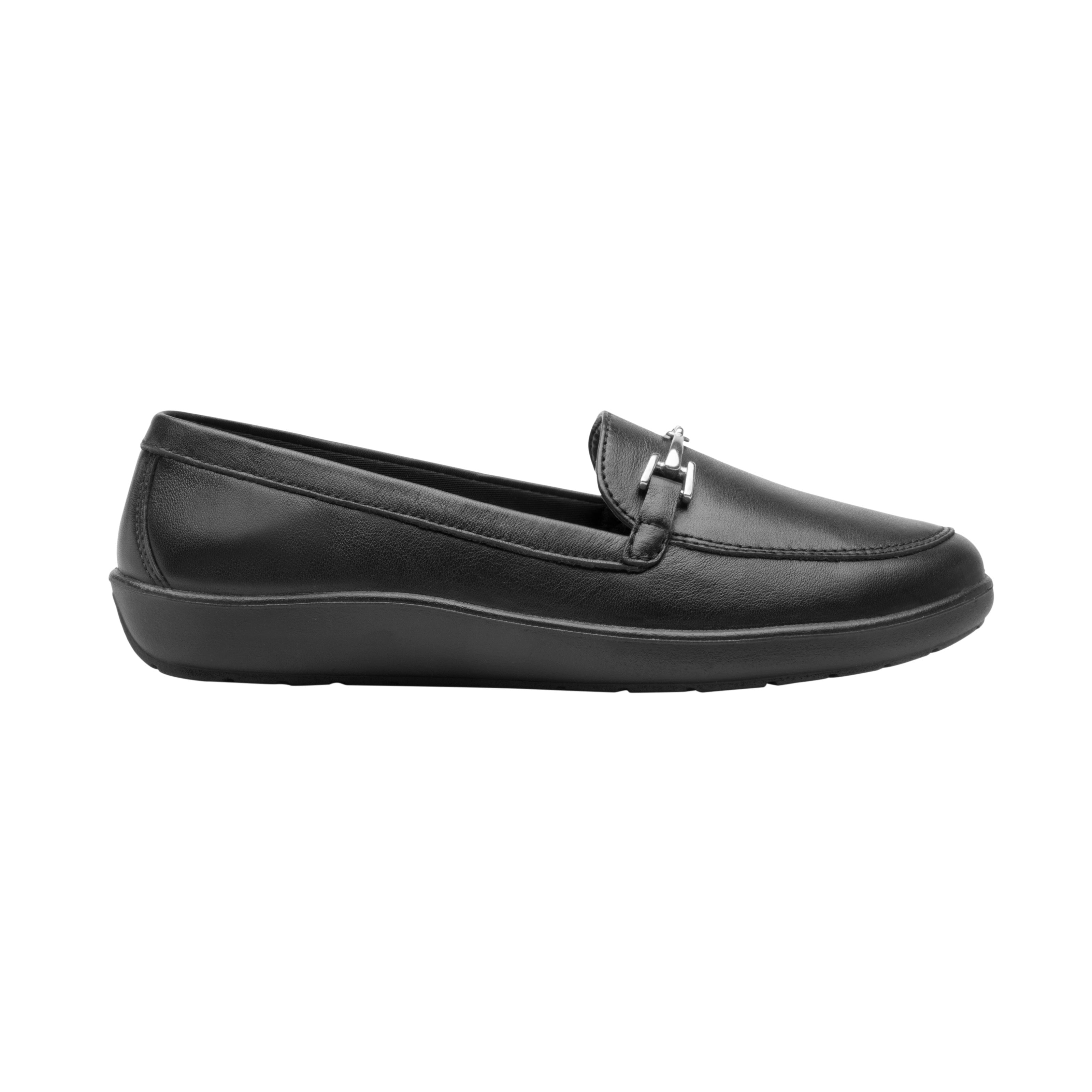 Zapato Flexi Para Mujer Clásico Cómodo Negro 02594