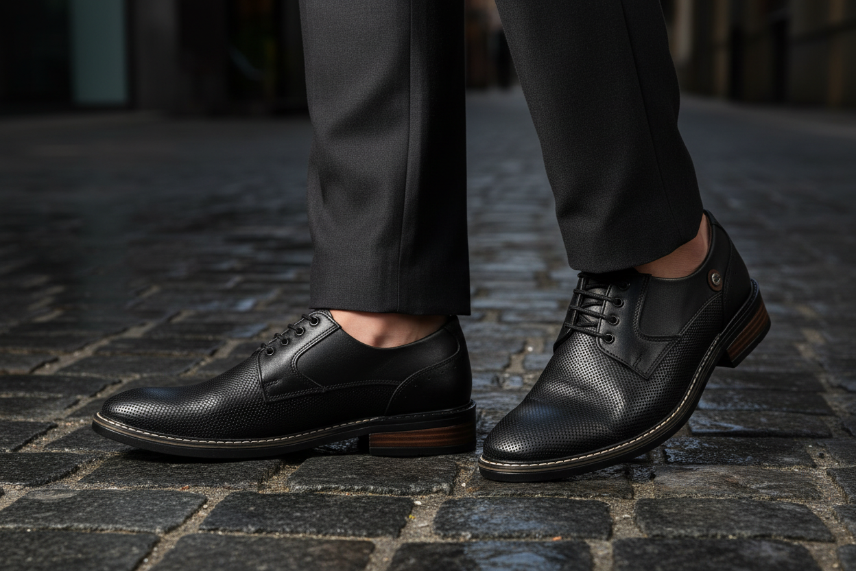 Zapato Derby Casual en Piel Para Hombre Epidemia 08943