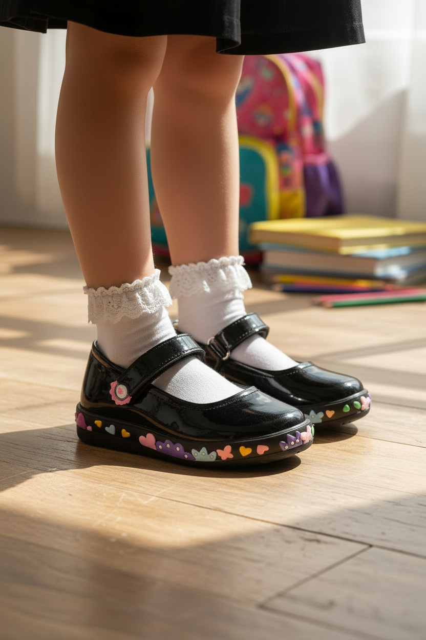 Zapato Escolar Casual Para Niña Dominiq 08101