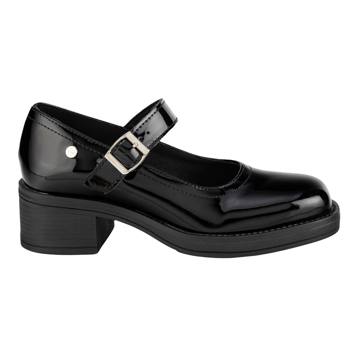 Zapato Escolar Chabelo Para Niña Junior Tacón Cuadrado 07226 Chabelo Escolar Chabelo Calzado con Estilo en México
