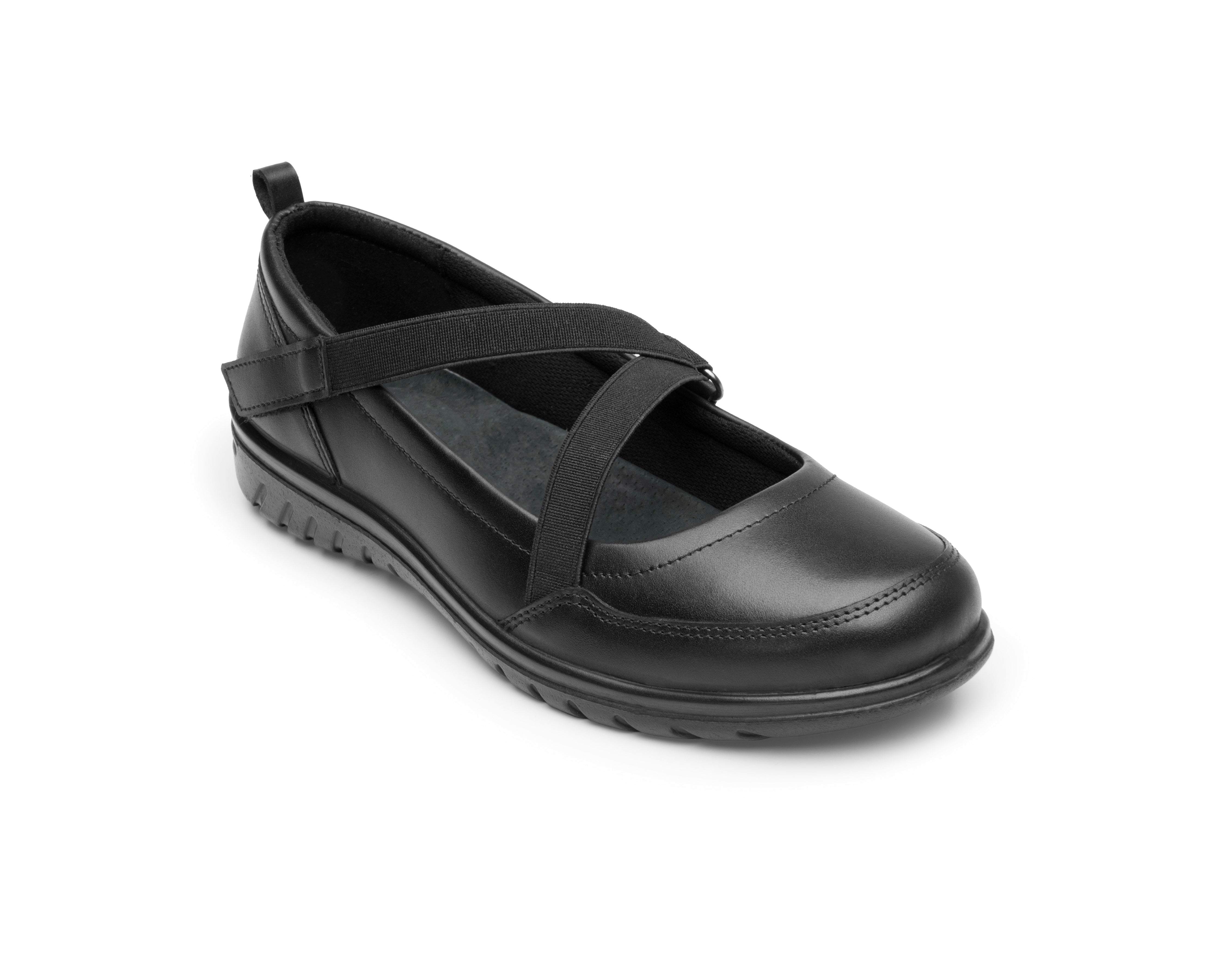Zapato Escolar Flexi Para Mujer De Piel Mary Jane 09233