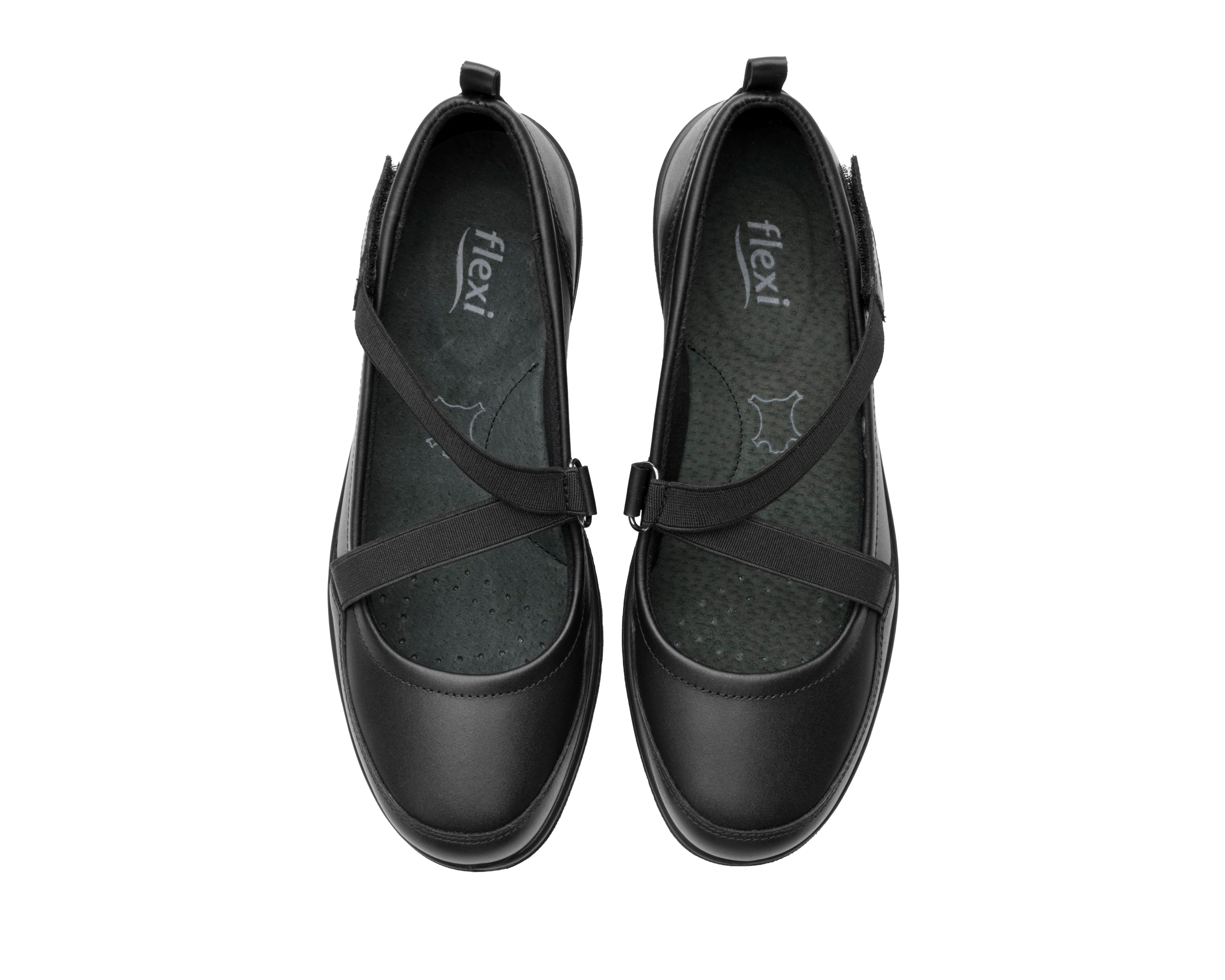 Zapato Escolar Flexi Para Mujer De Piel Mary Jane 09233