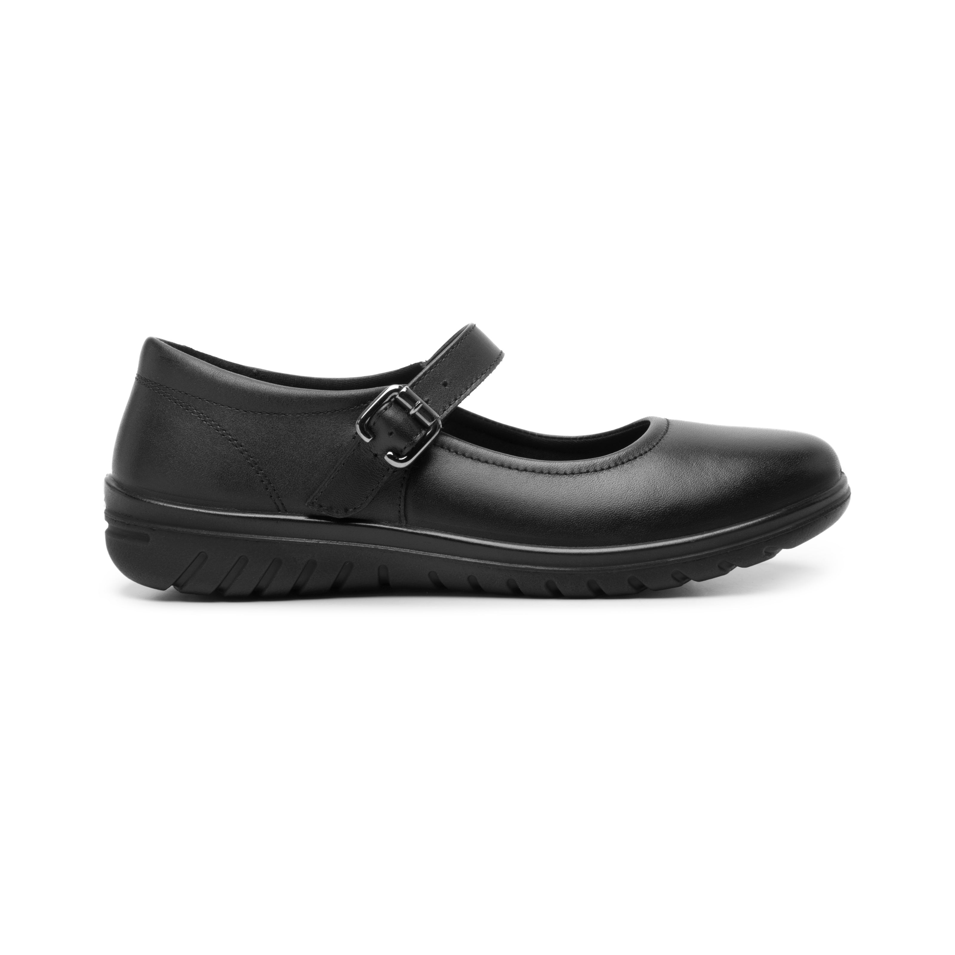 Zapato Escolar Flexi Para Niña Junior Ajustable 05541