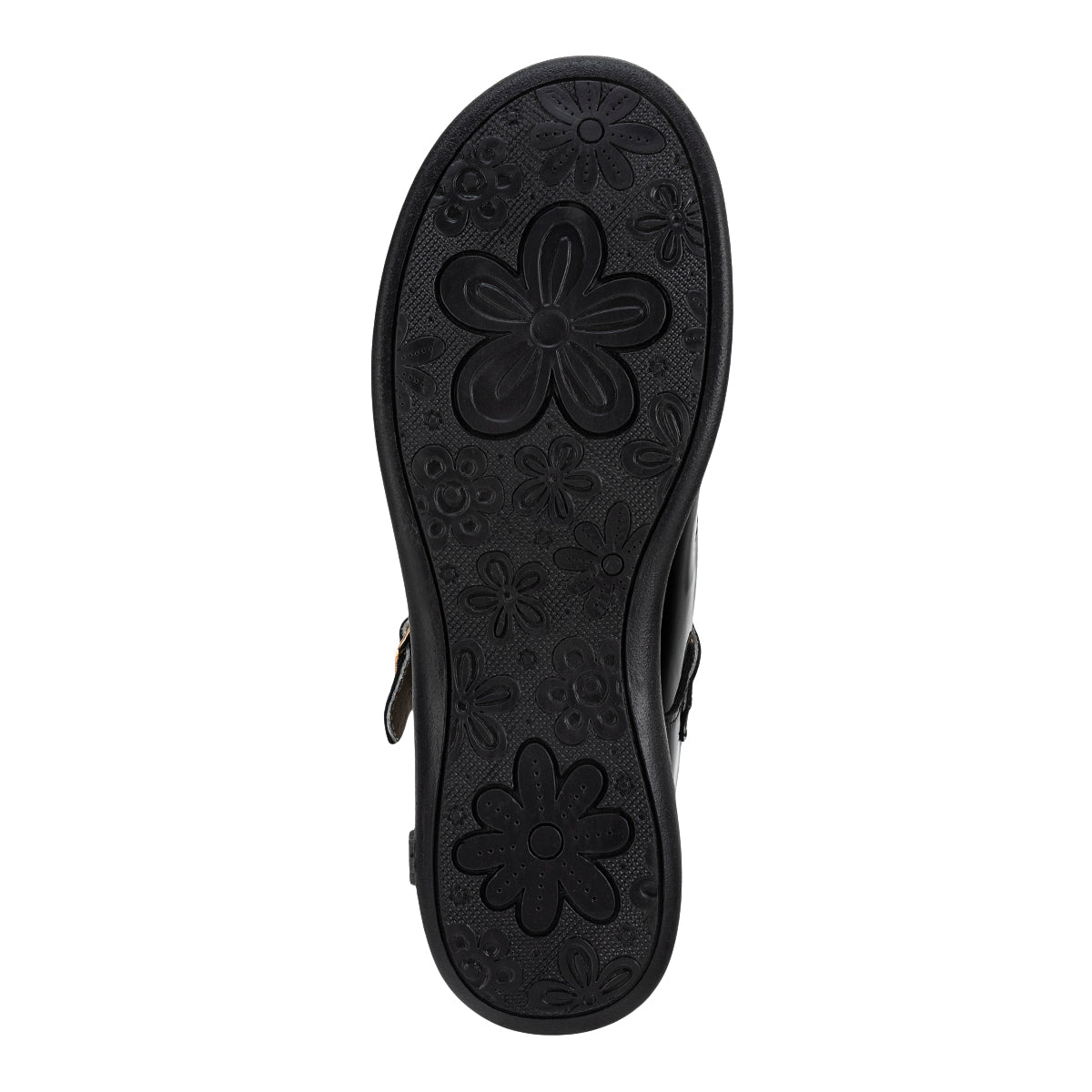 Zapato Escolar Flor Para Junior Niña Karsten 08879