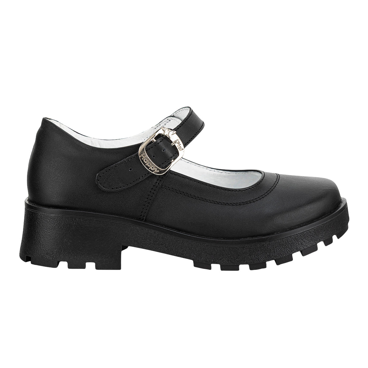 Zapato Escolar Hebilla Para Niña Dkhhappy Shoes 08914