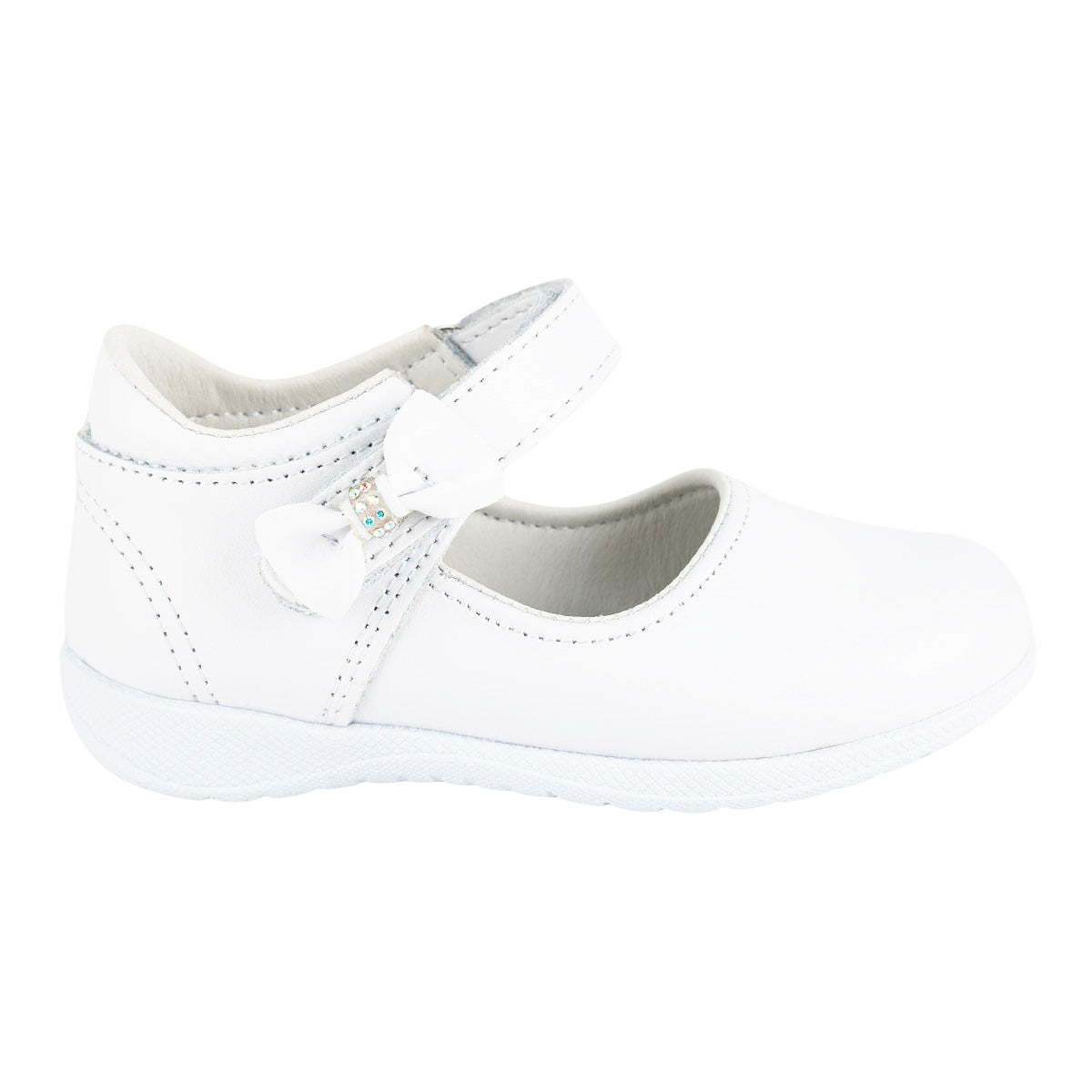 Zapato Escolar Moño Para Niña Peke Kids 08819