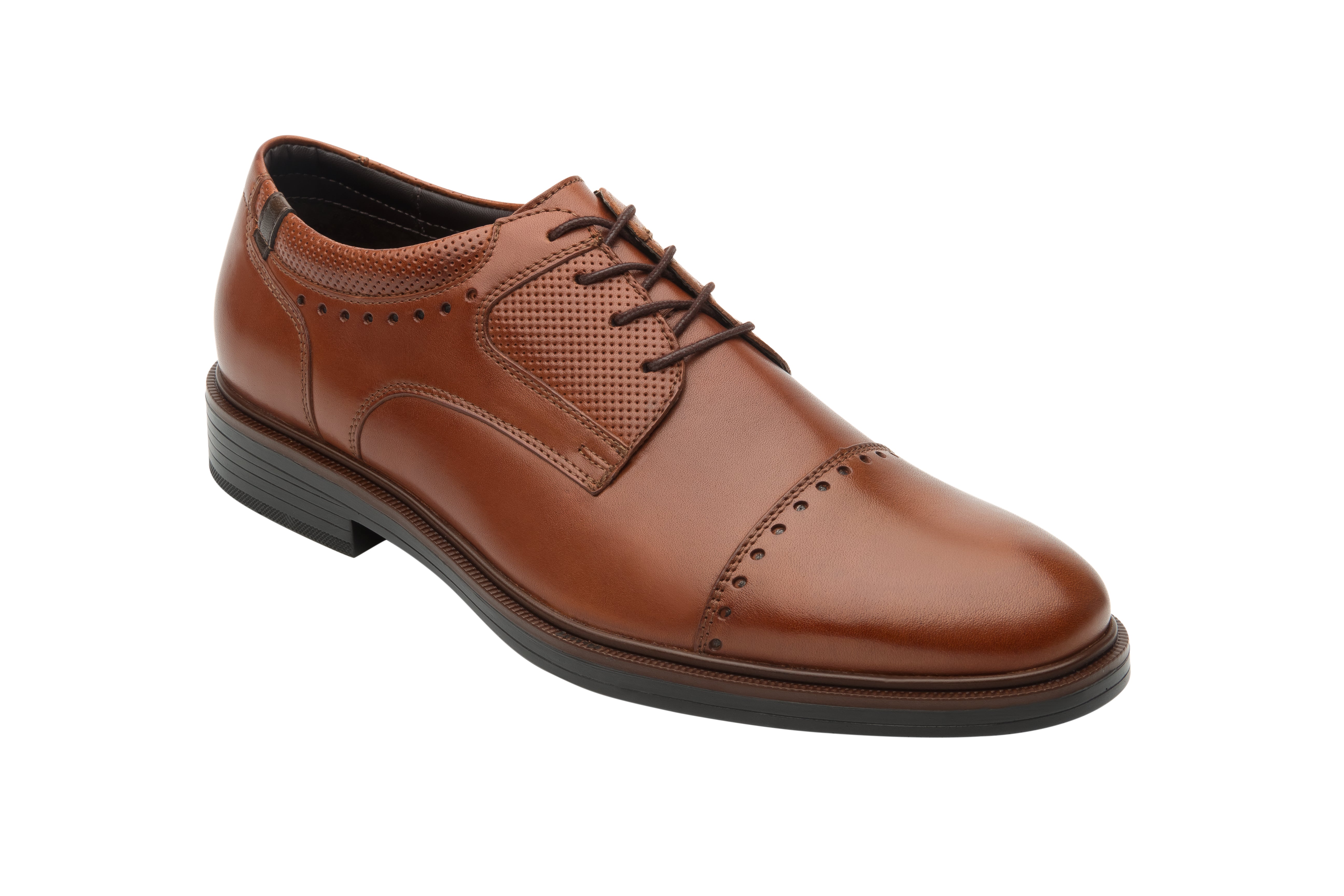 Zapato Flexi Para Hombre Perforado En Puntera 01044