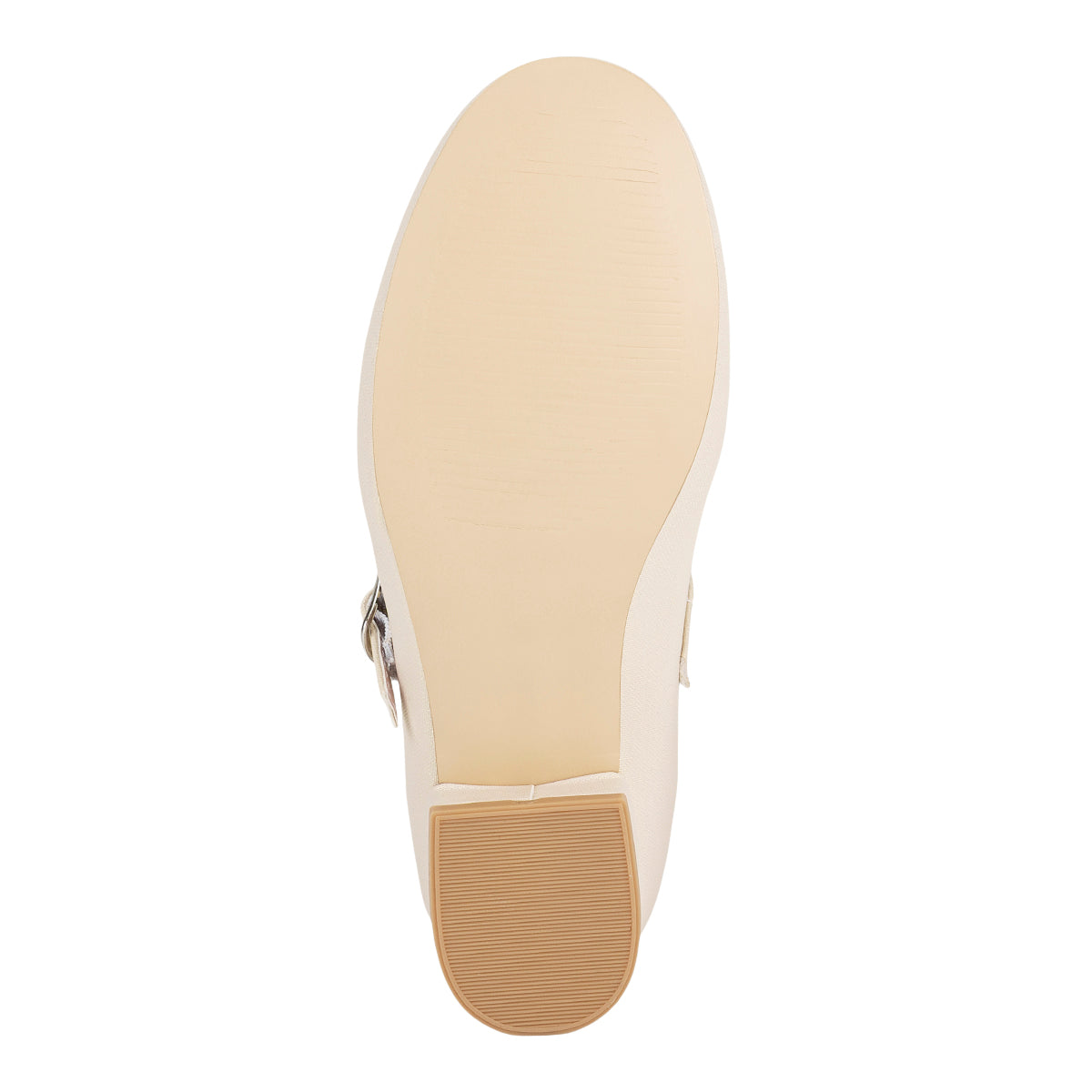 Zapato Mary Jane Glaseado Tacón Para Niña Caramel 08977