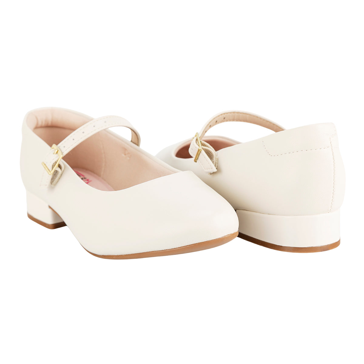 Zapato Mary Jane Tacón Bajo Para Niña Molekinha 08815