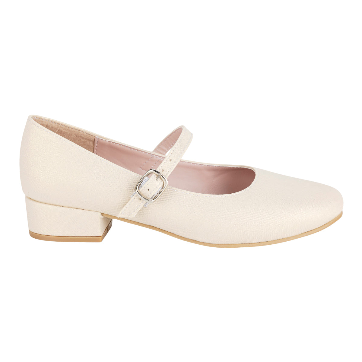 Zapato Mary Jane de Tacón Bajo Para Niña Caramel 08976