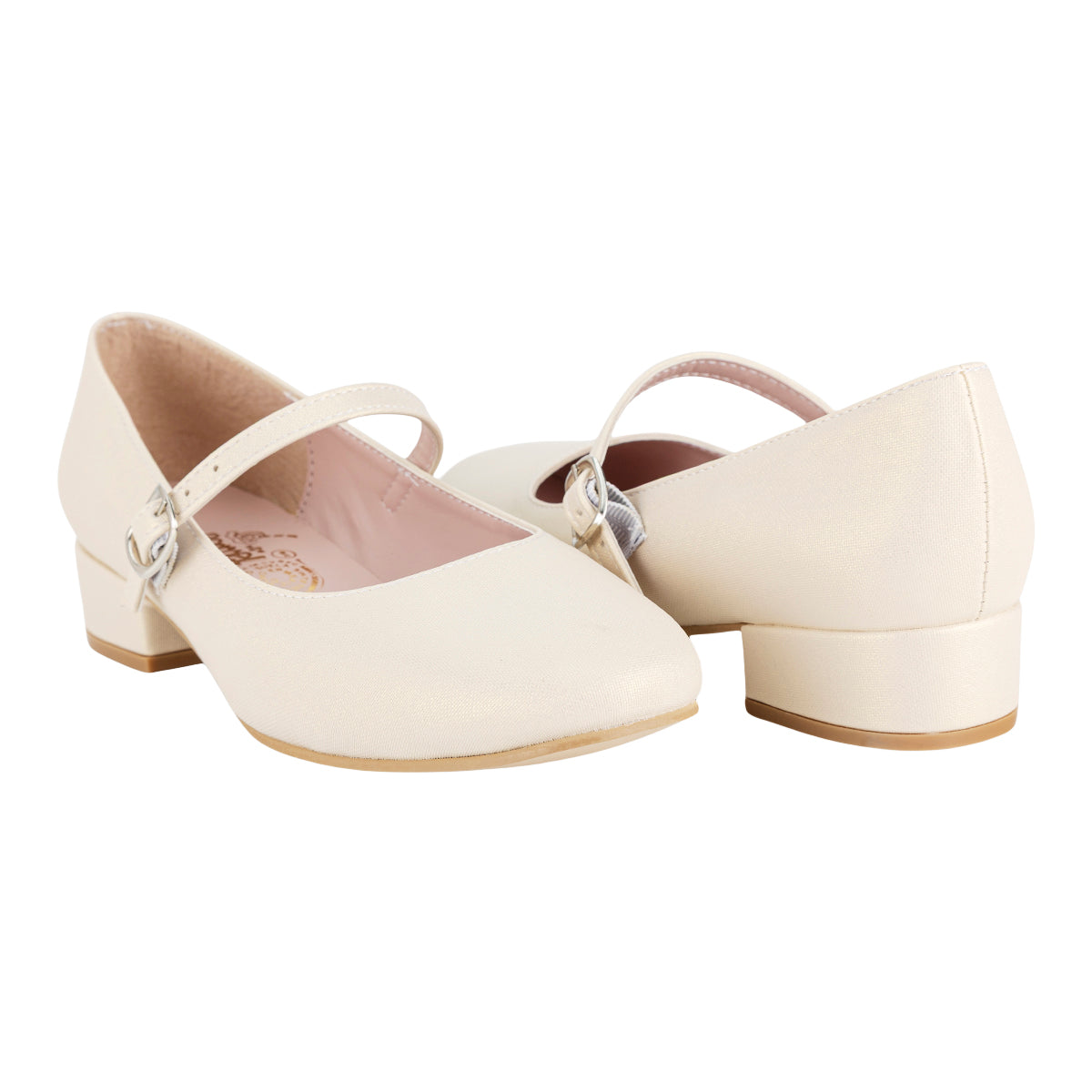 Zapato Mary Jane de Tacón Bajo Para Niña Caramel 08976