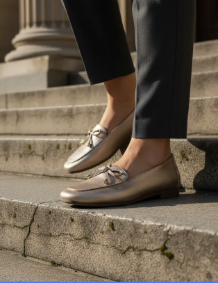 Zapato Mocasín Casual Mujer Caramel 08348