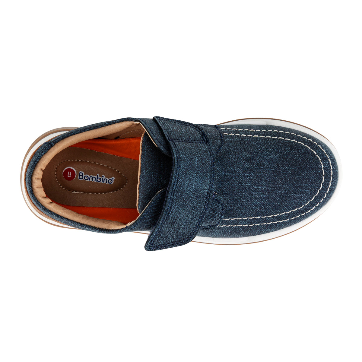 Zapato Bambino Para Niño Mocasín Denim 08507