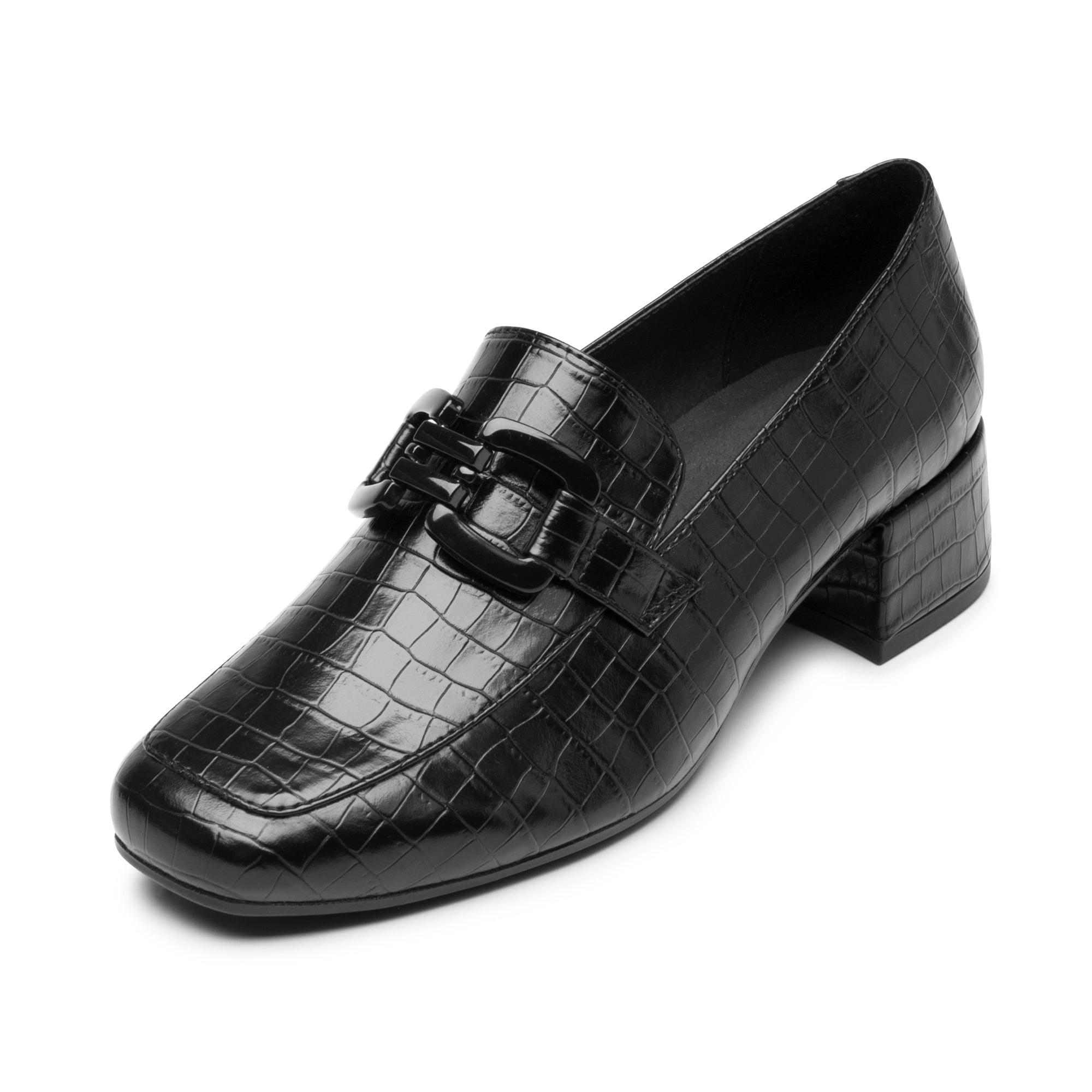 Zapato Mocasín Flexi Para Mujer Tacón Bajo 09228