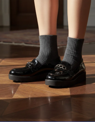 Zapato Mocasín Plataforma Para Mujer Happy Shoes 06586