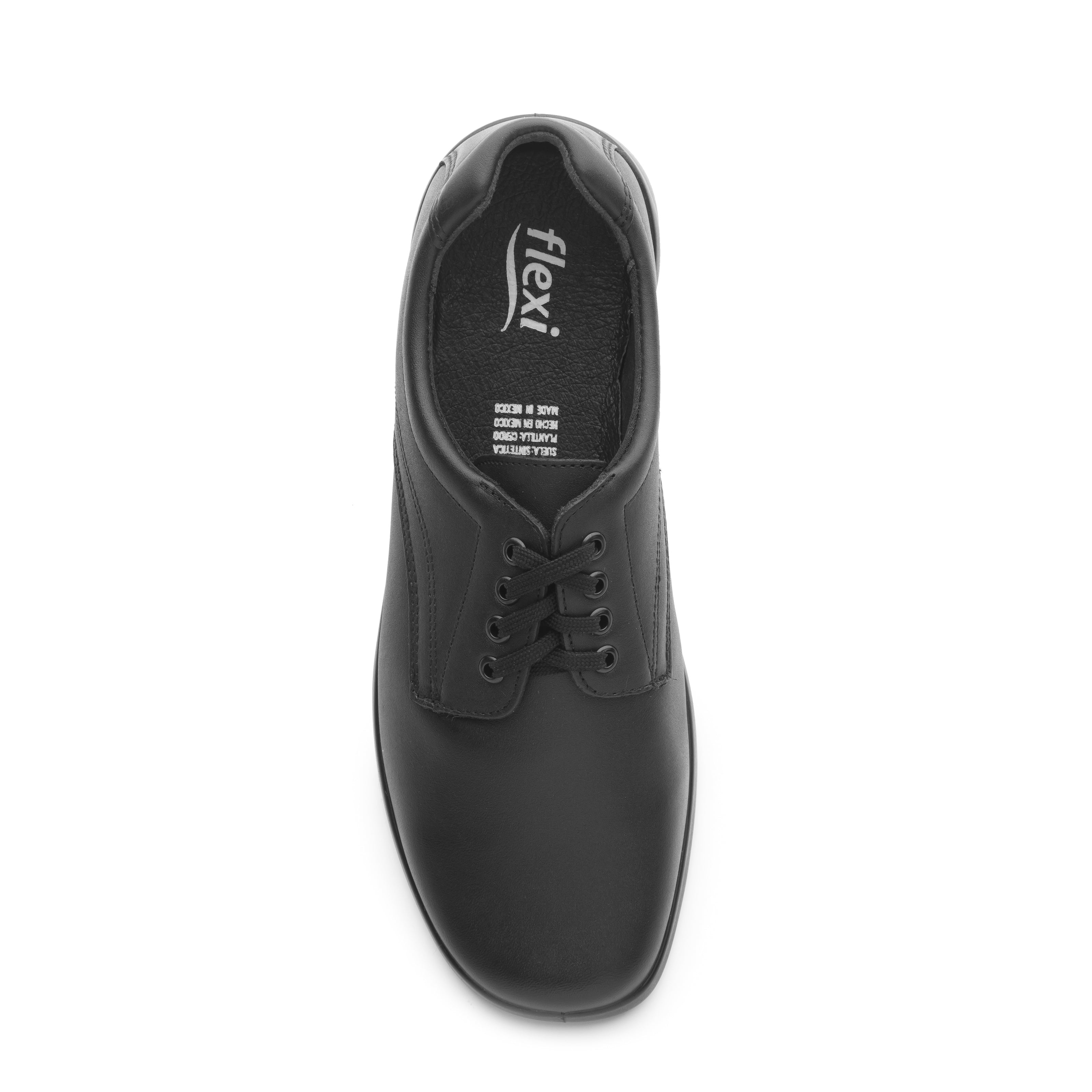 Zapato Flexi Para Mujer Negro Servicio 00186