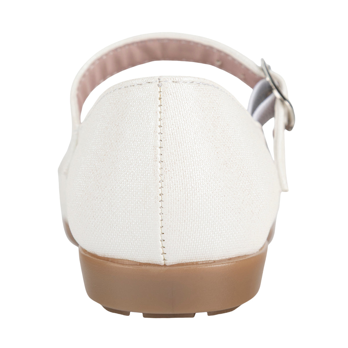 Zapato Para Niña Detalle Floral Caramel 08980