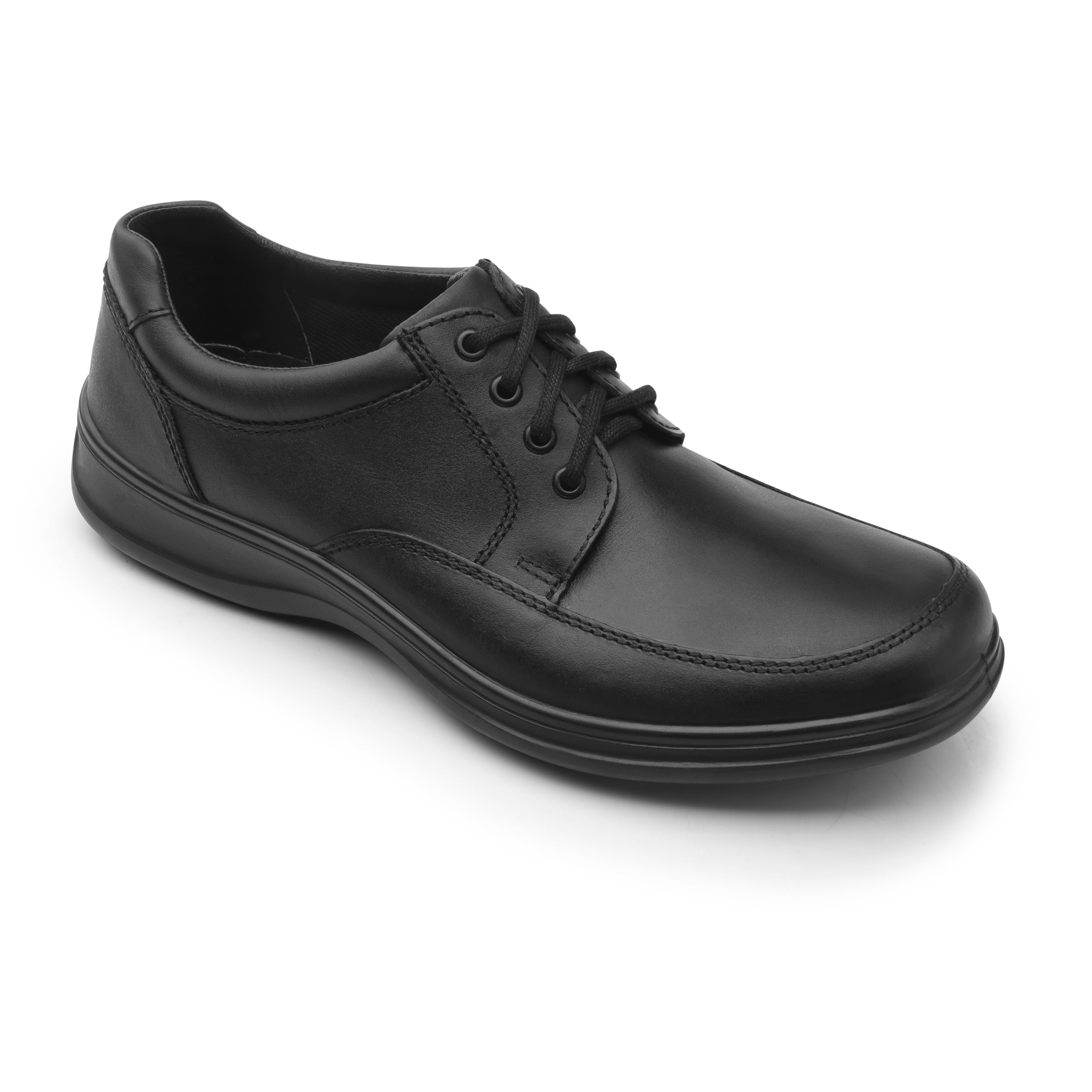 Zapato Servicio Negro Hombre Flexi 00188