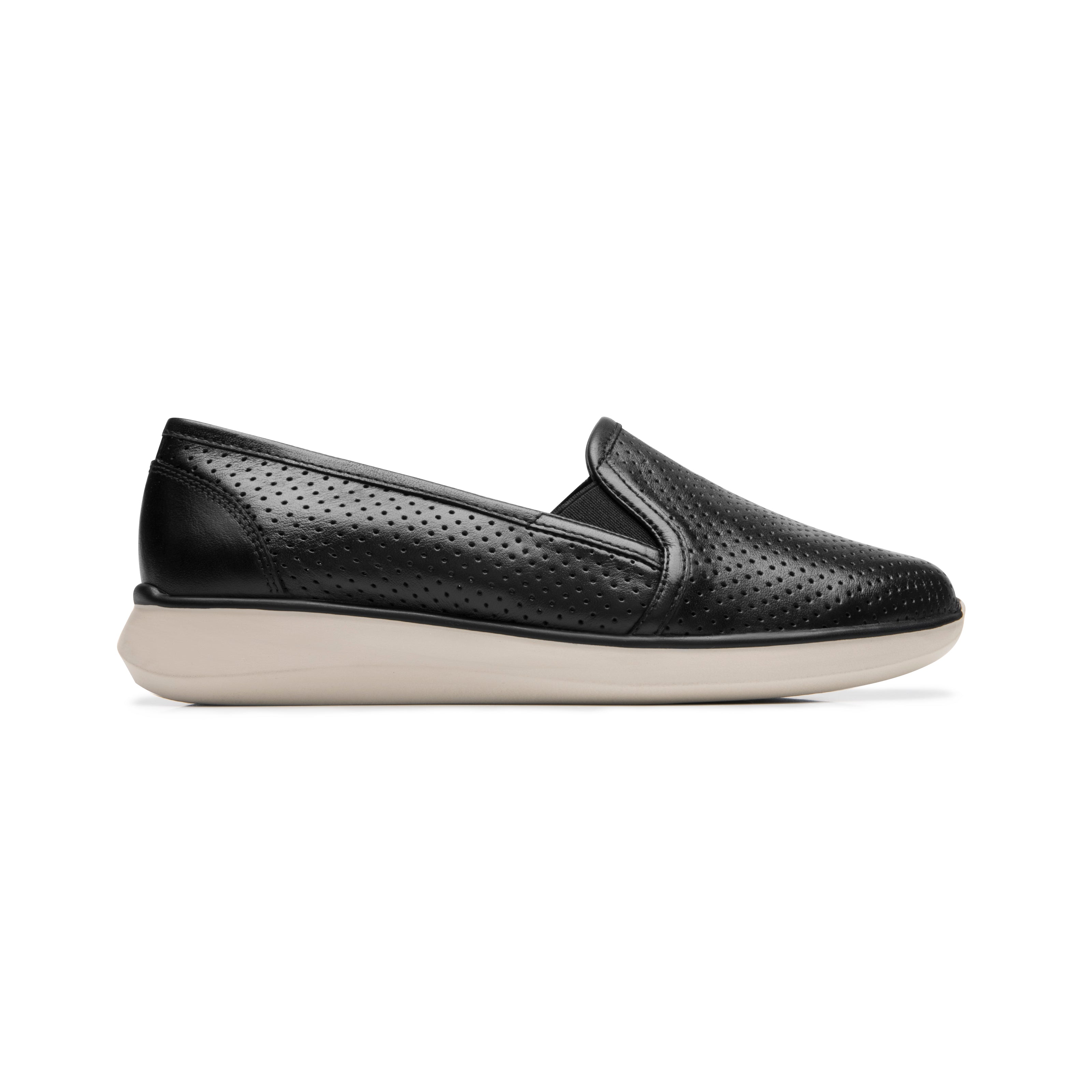 Zapato Slip On Flexi Para Mujer De Piel 09217