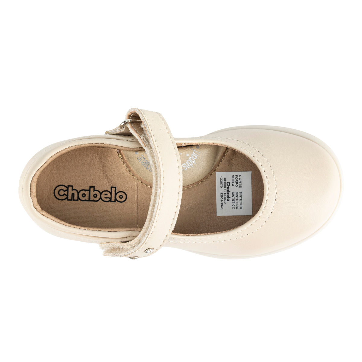 Zapato Chabelo Para Niña Balerina Casual 08336