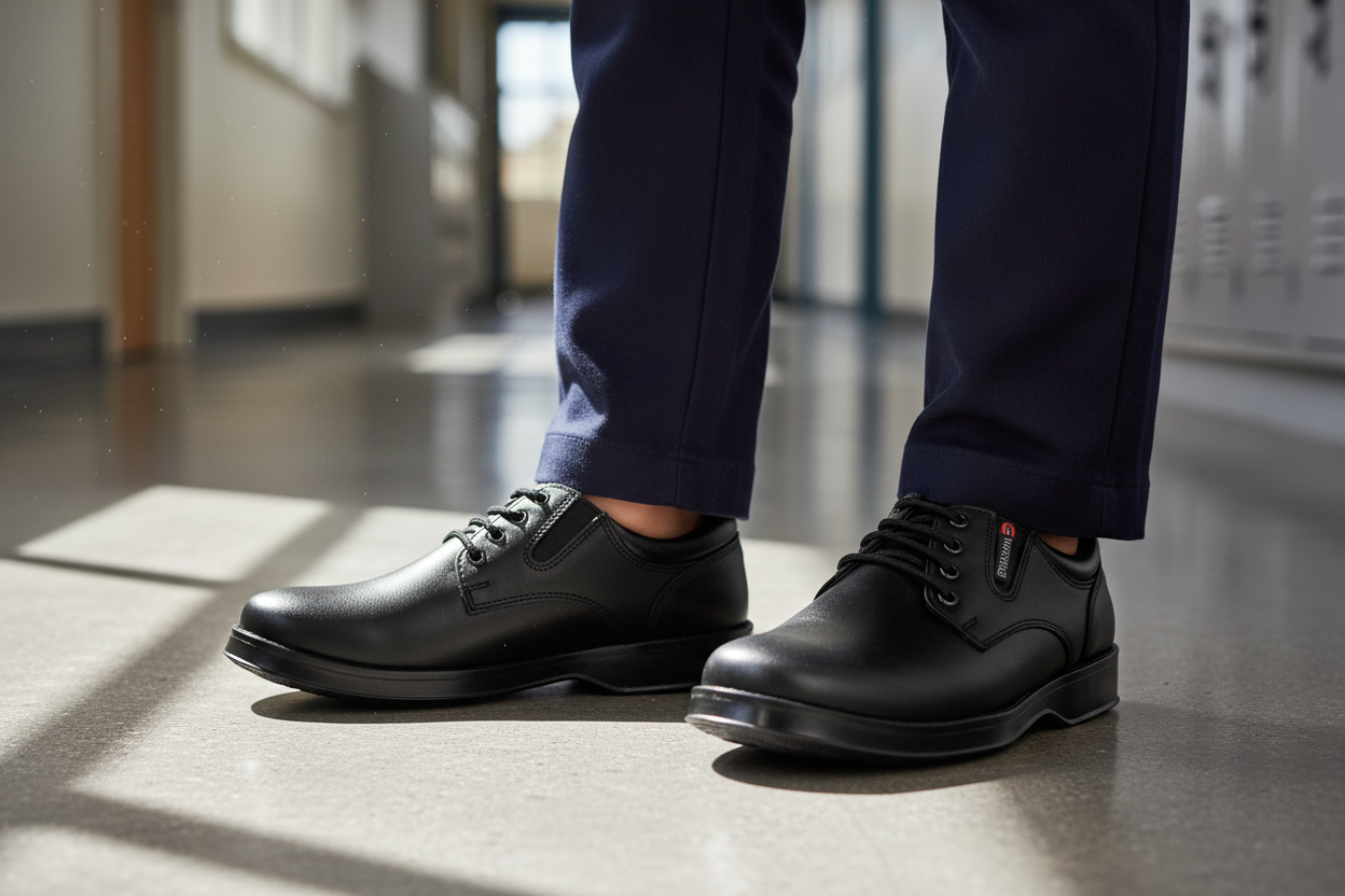 Zapatos Escolar Vestir Para Niño Jr Epidemia 08941