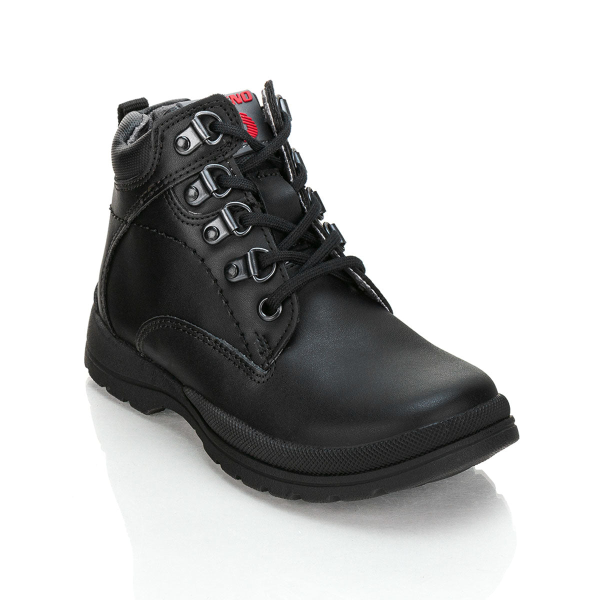 Botín Casual Piel Negro Joven Rokino 00468