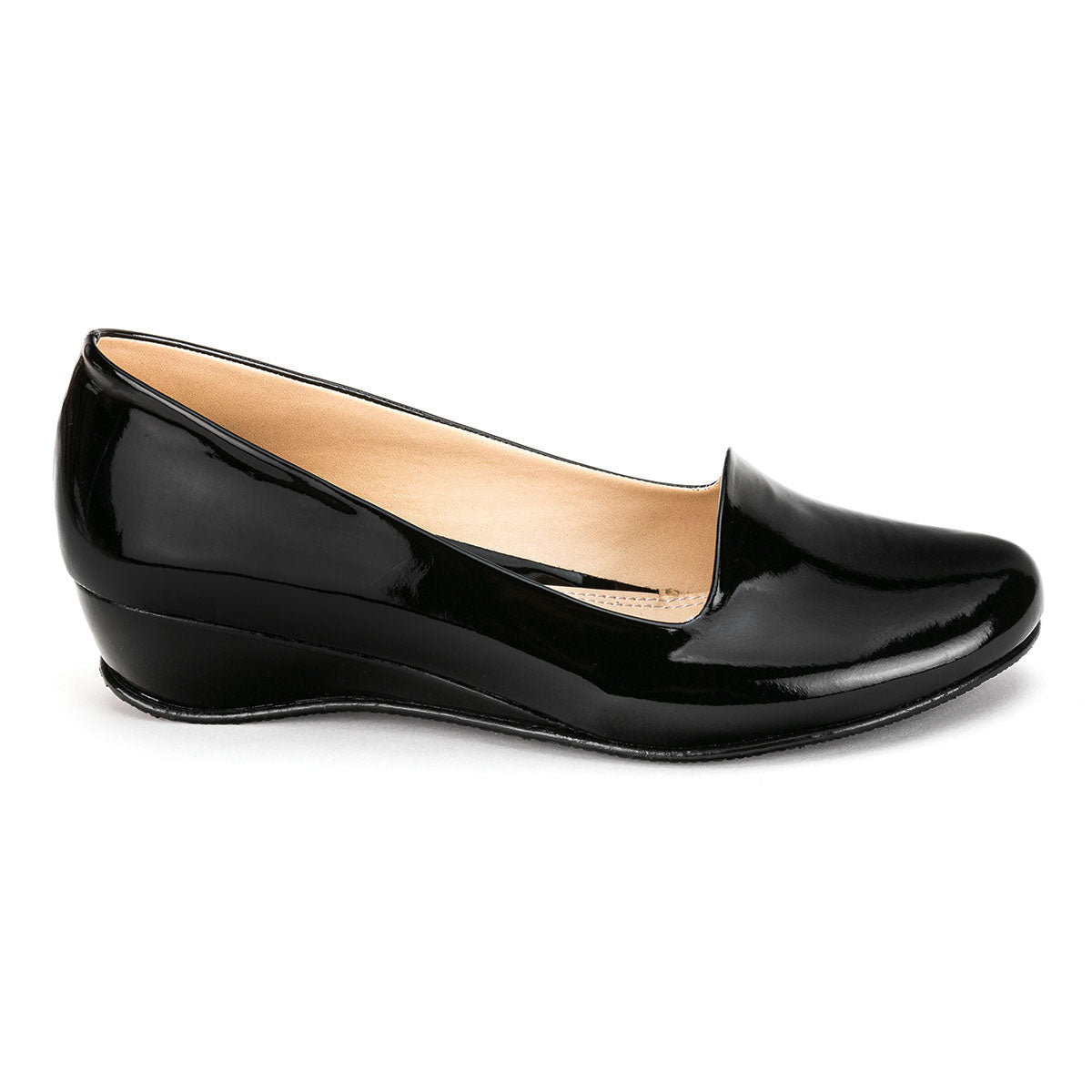 Zapato Casual Tacon Puente Charol Dama Penny Lane 00588