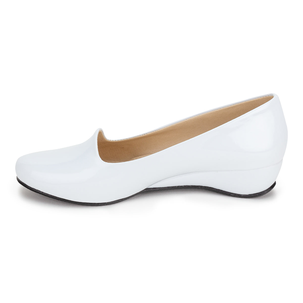 Zapato Casual Tacon Puente Charol Dama Penny Lane 00588