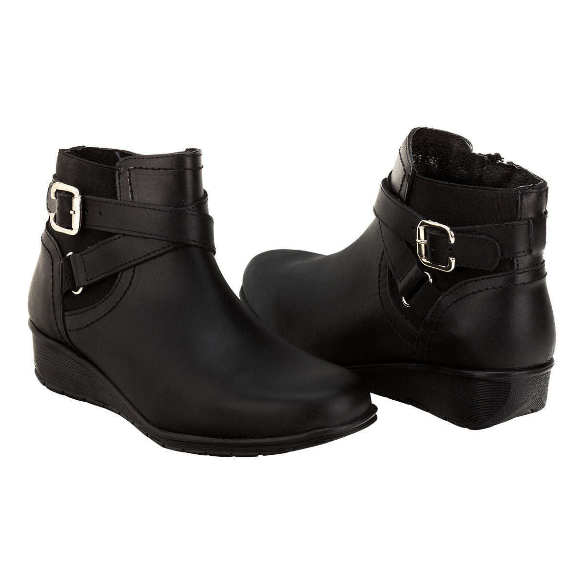 Tacon Flexi Botines Negros Flexi Flexi Botines Negros Tacon