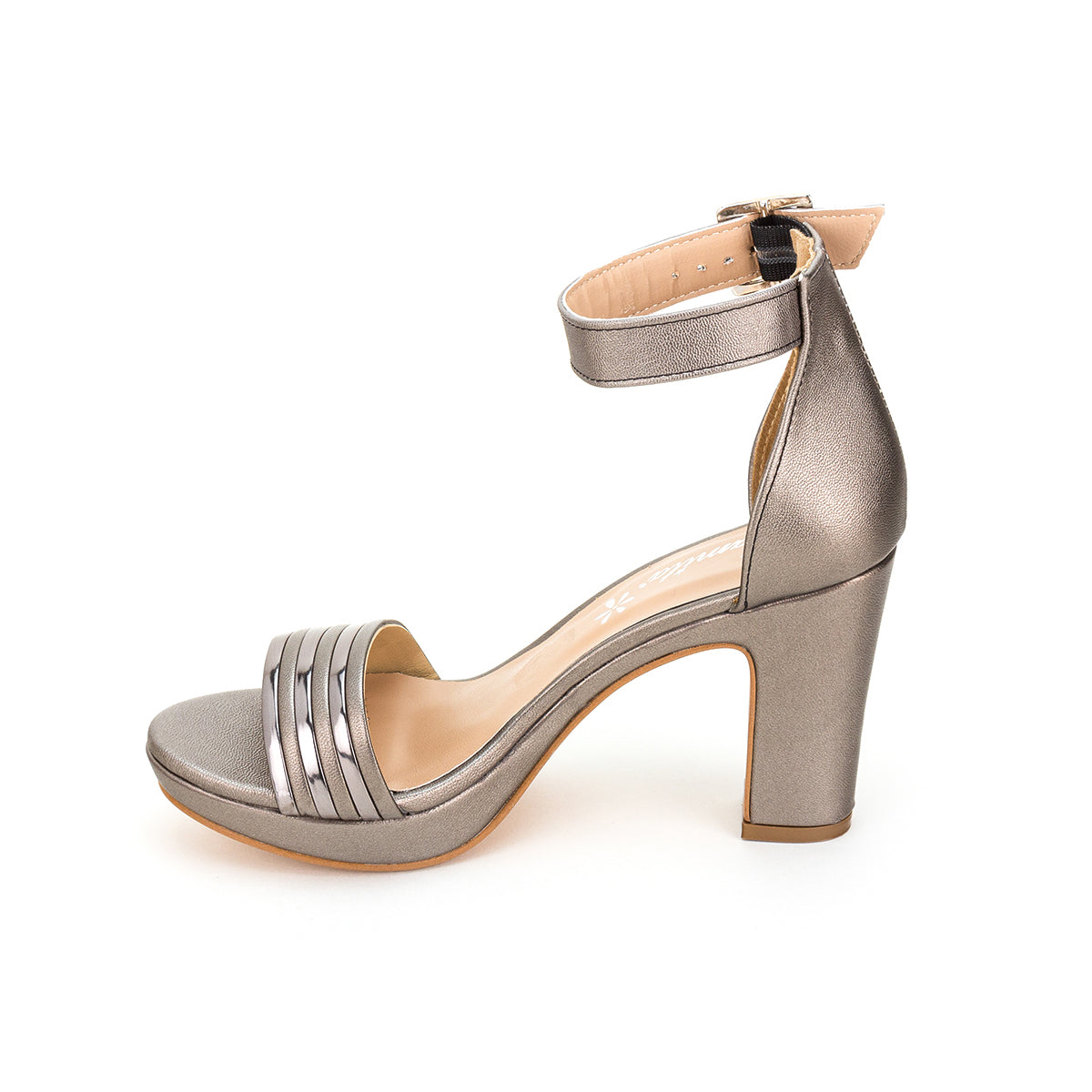 Zapatilla Vestir Detalles Metálicos Mujer Damita 03090