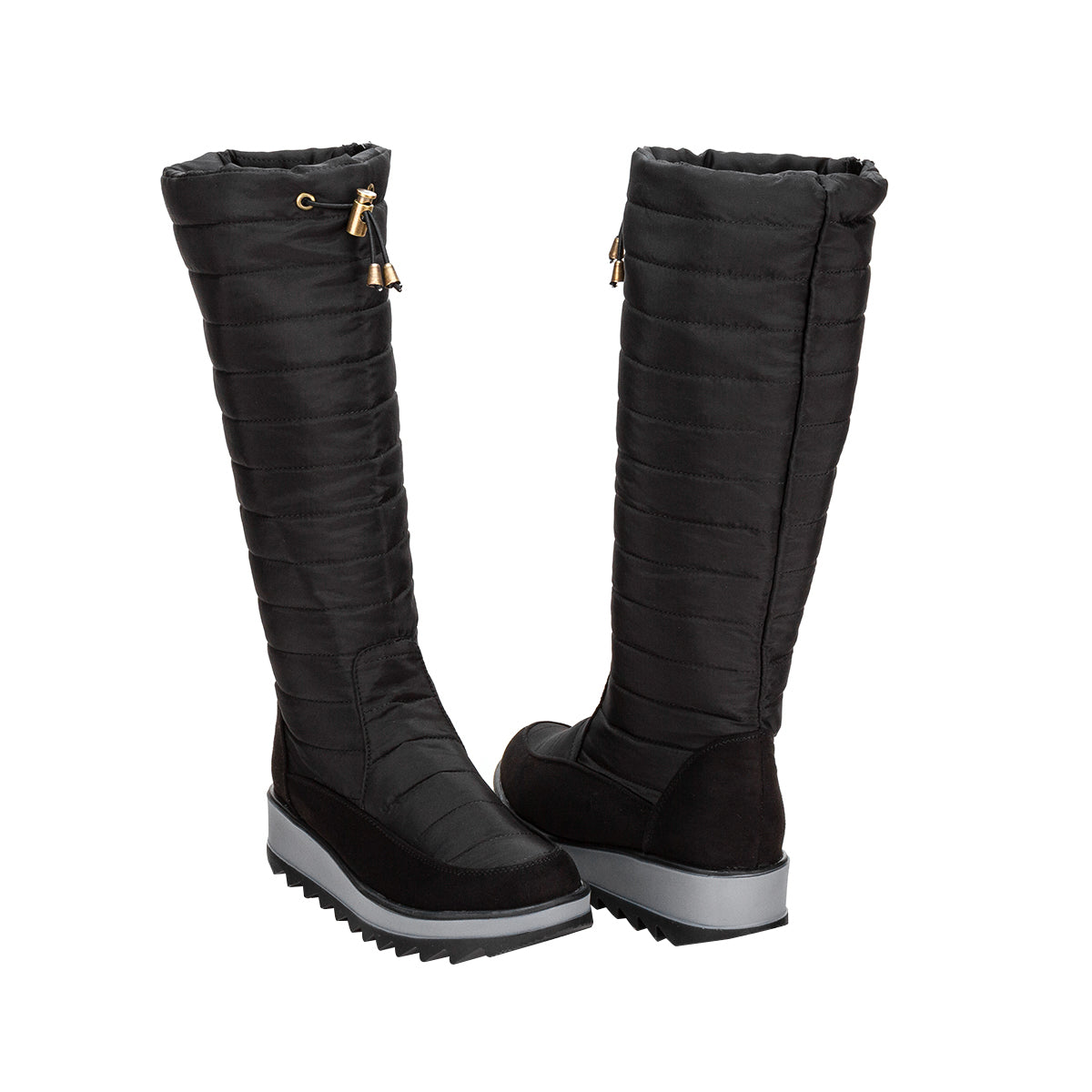 Bota Invierno Casual Moda Cómoda Negra Para Mujer Itzel 03414-03415 - Tres Reyes Zapaterías - México